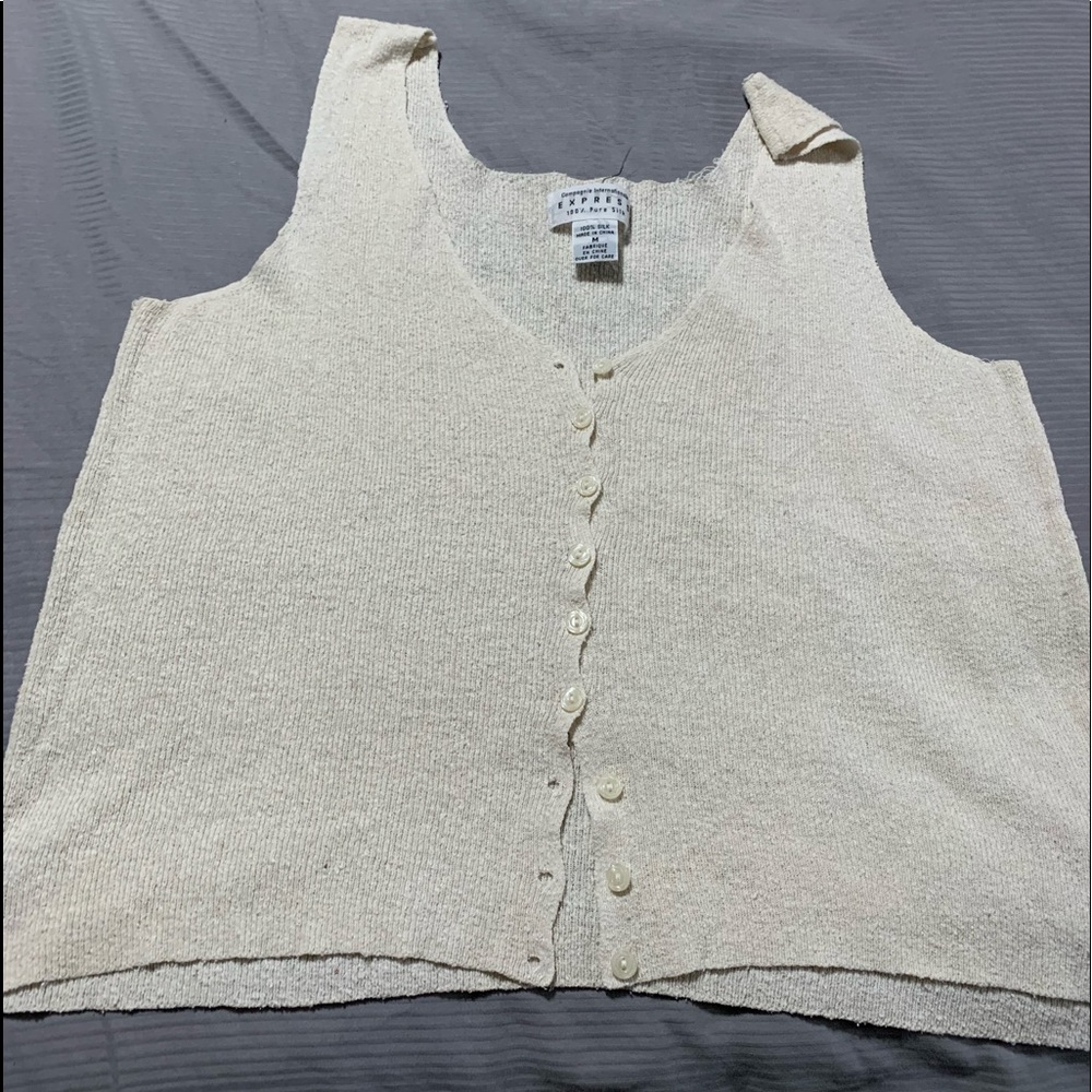 Express silk vest